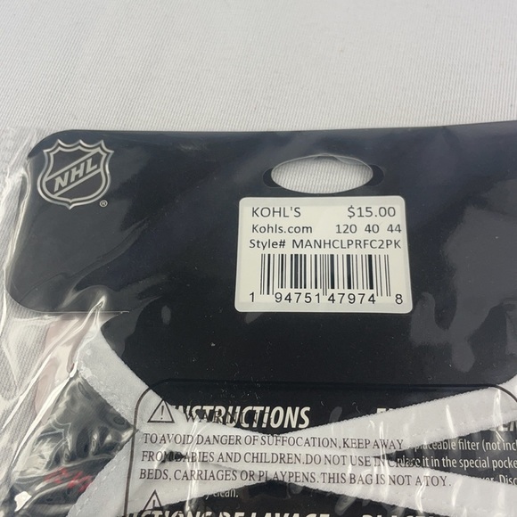 NHL NJ Devils reusable face mask - Picture 5 of 5